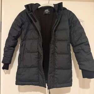 Athleta girl Black Puffer Jacket